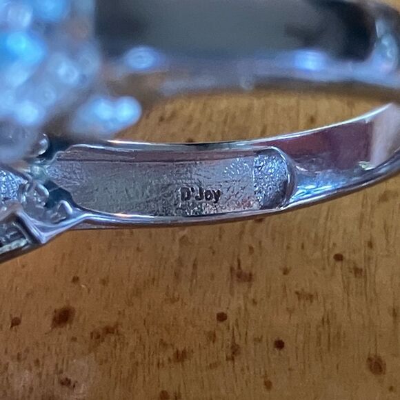 Genuine Sky Blue Topaz Sterling Silver Cocktail Ring Size 7 - Picture 7 of 10